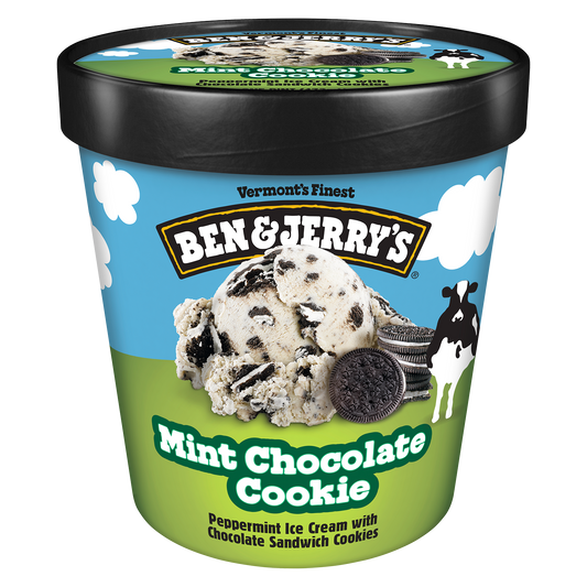 Ben & Jerry's Mint Chocolate Cookie Ice Cream 16oz