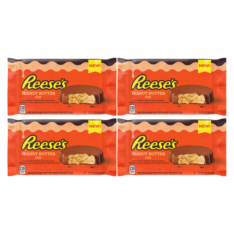 Reese's Peanut Butter Ice Cream Cup Bundle 4ct