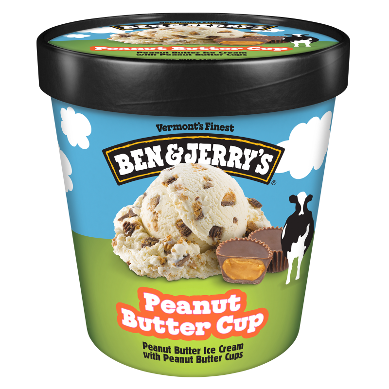 Ben & Jerry's Peanut Butter Cup Ice Cream 16oz