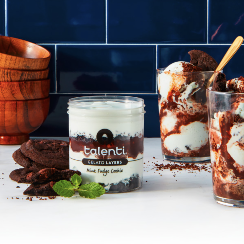 Talenti Gelato Layers Mint Fudge Cookie 11oz