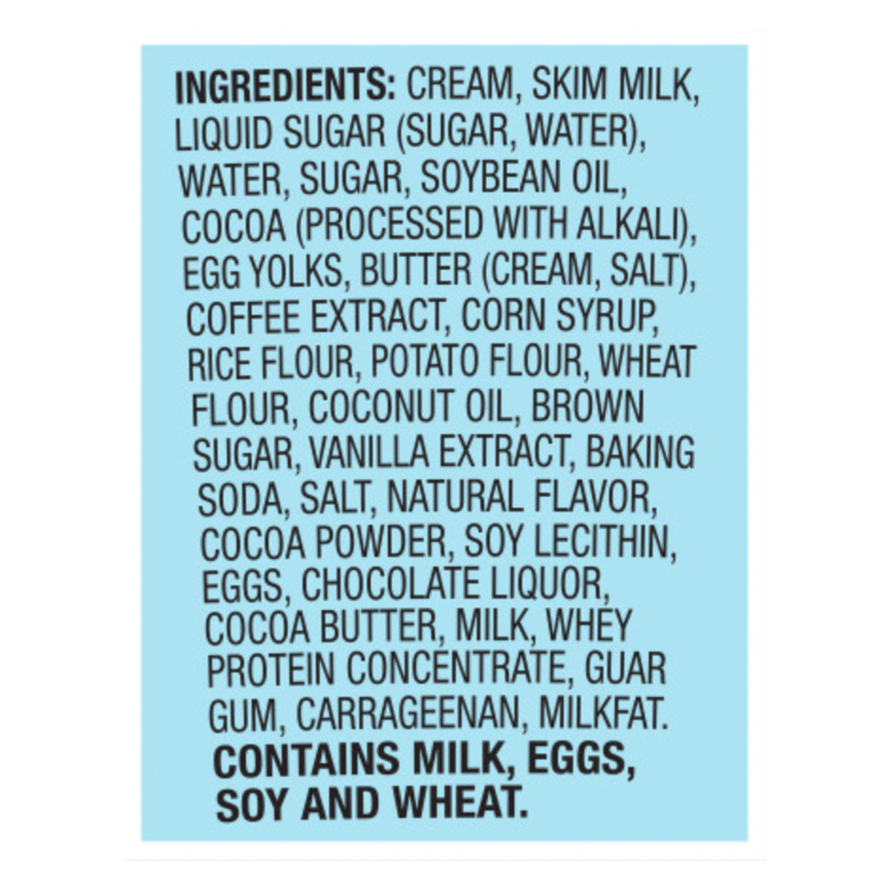 Ben & Jerry's Boom Chocolatta Cookie Core Ice Cream 16oz