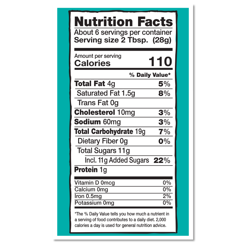 Ben & Jerry's Frozen Half Baked Dough Chunks 6oz