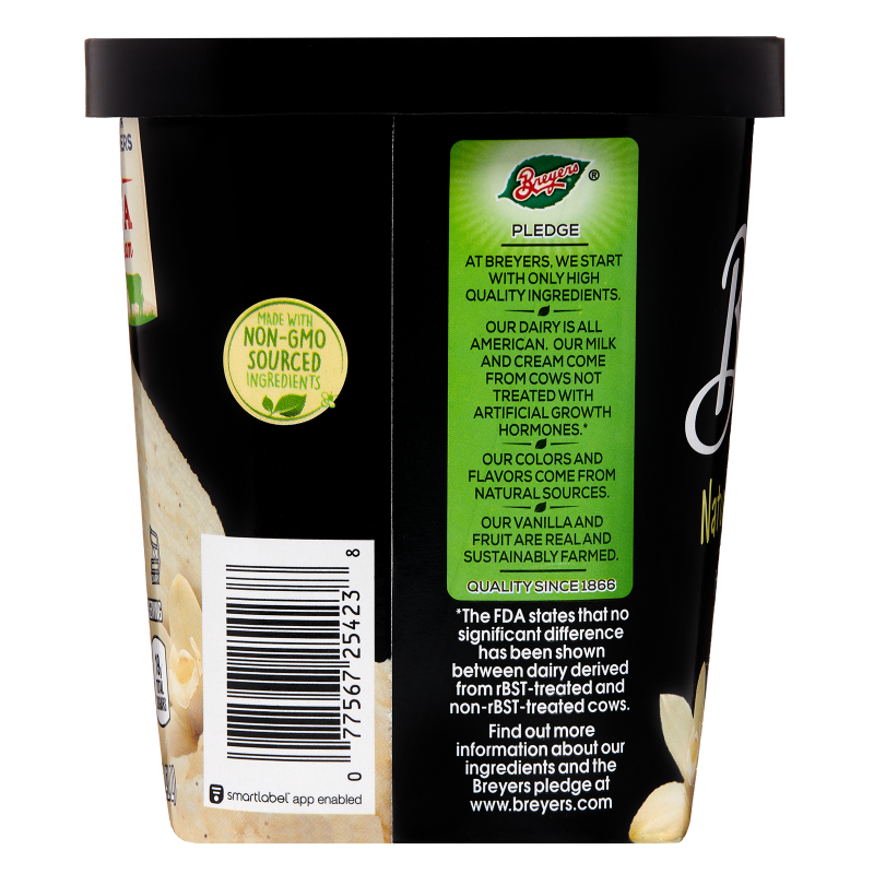 Breyers Natural Vanilla Ice Cream 48oz