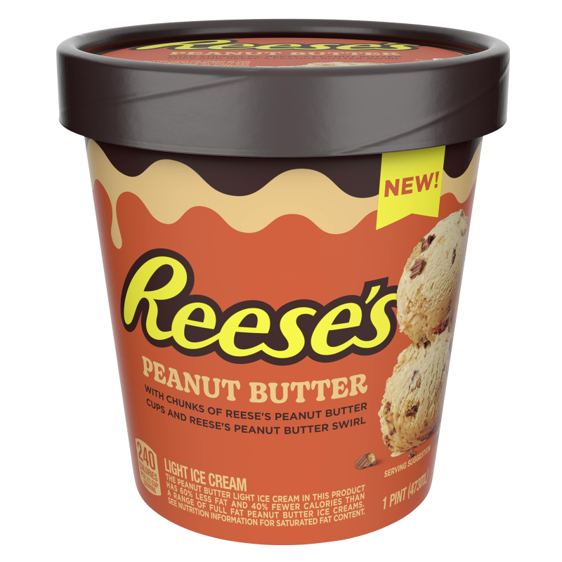 Reese's Peanut Butter Cups Frozen Dairy Dessert 16 oz – The Ice