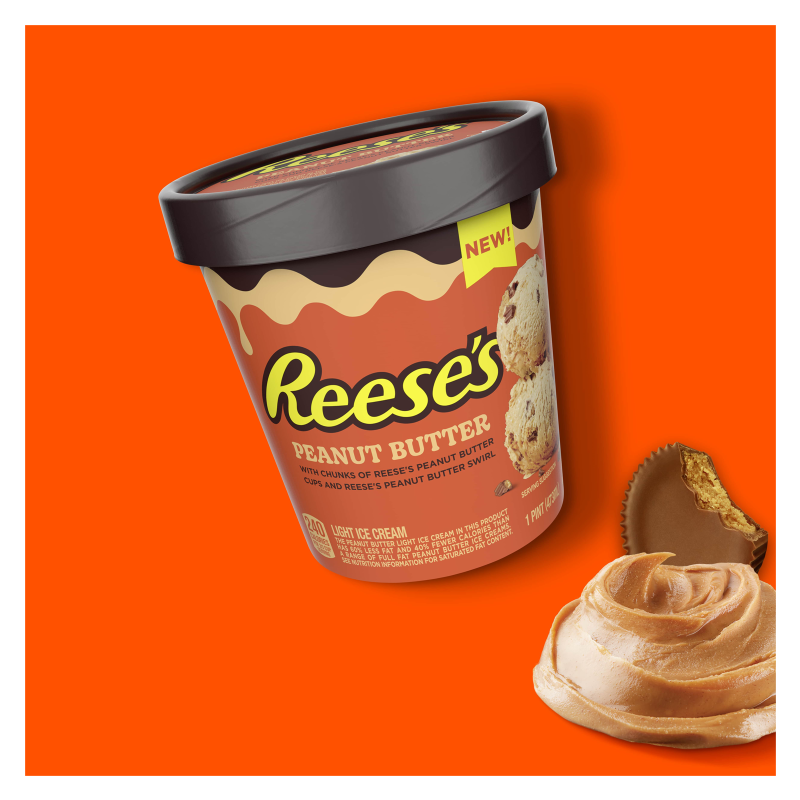Reese's Peanut Butter Cups Frozen Dairy Dessert 16 oz
