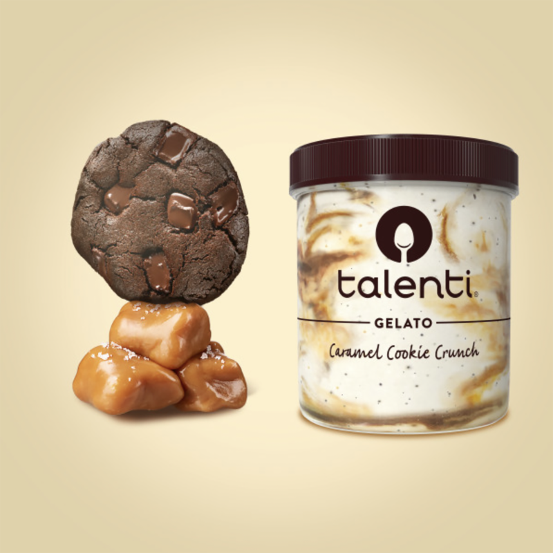 Talenti Gelato Caramel Cookie Crunch 16oz