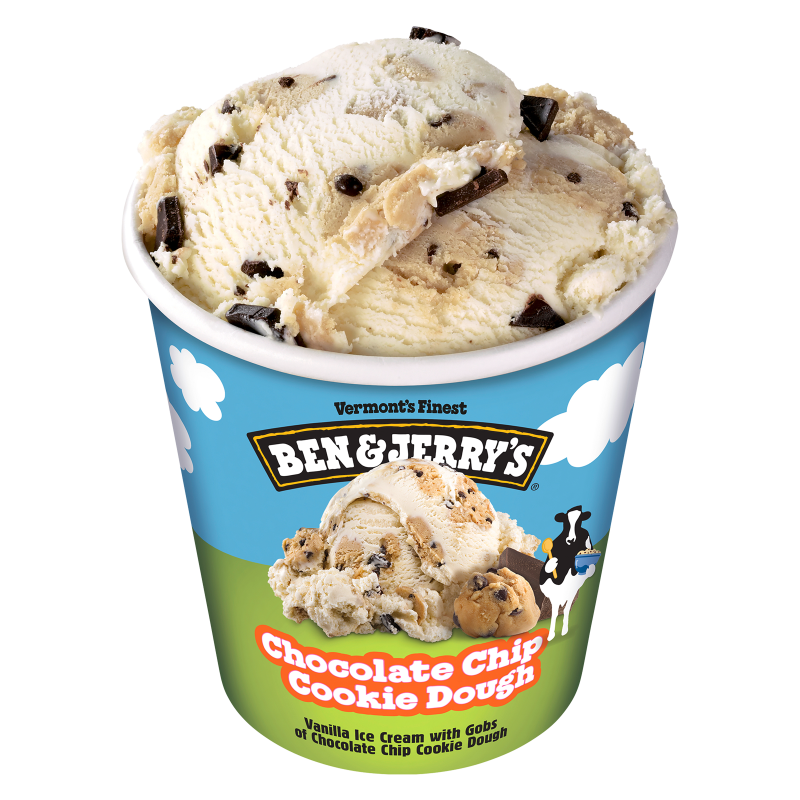 Ben & Jerry's Chocolate Chip Cookie Dough Ice Cream 16oz