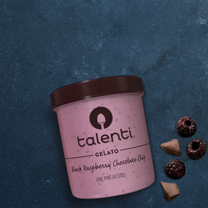 Talenti Black Raspberry Chocolate Chip Gelato Pint