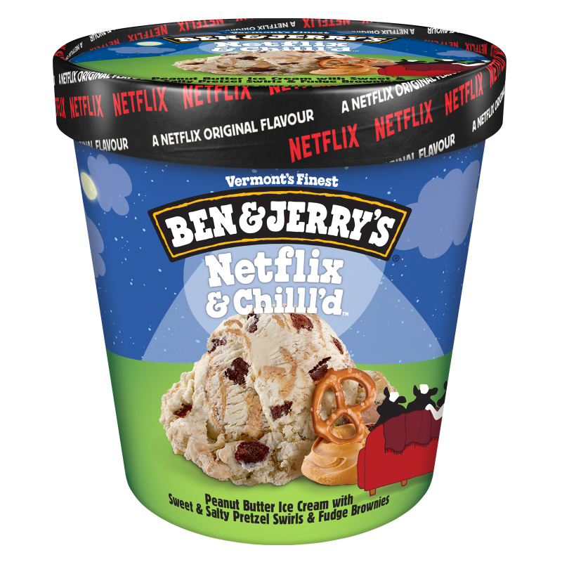 Ben & Jerry's Netflix & Chilll'd Ice Cream 16oz