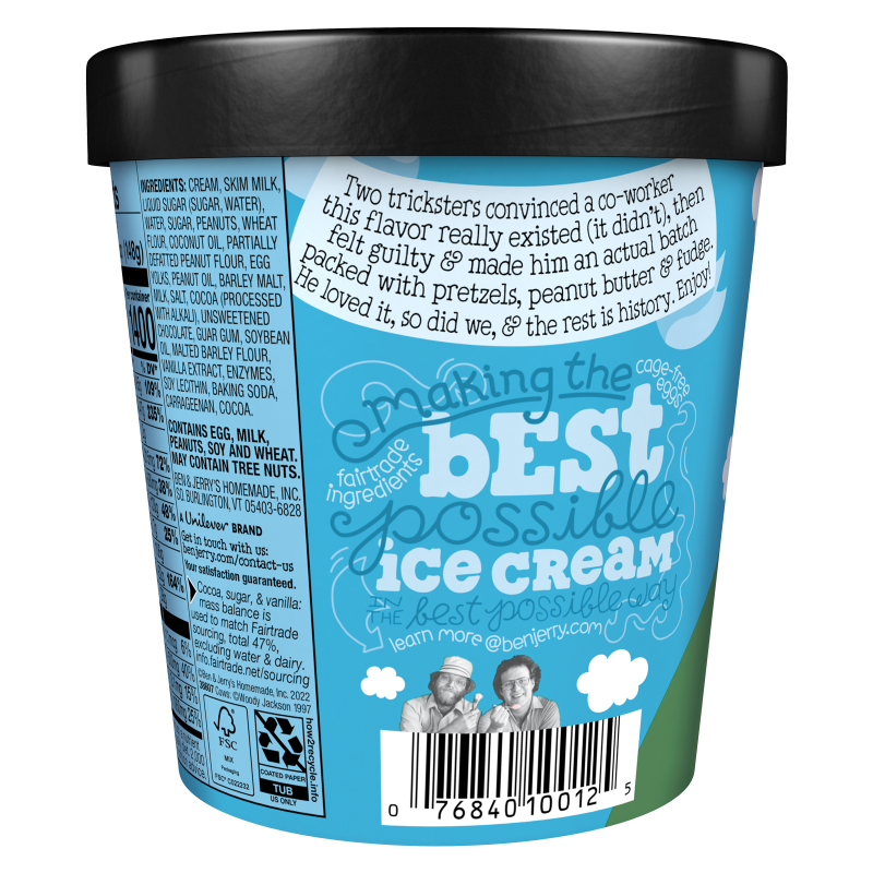 Ben & Jerry's Chubby Hubby Ice Cream 16oz