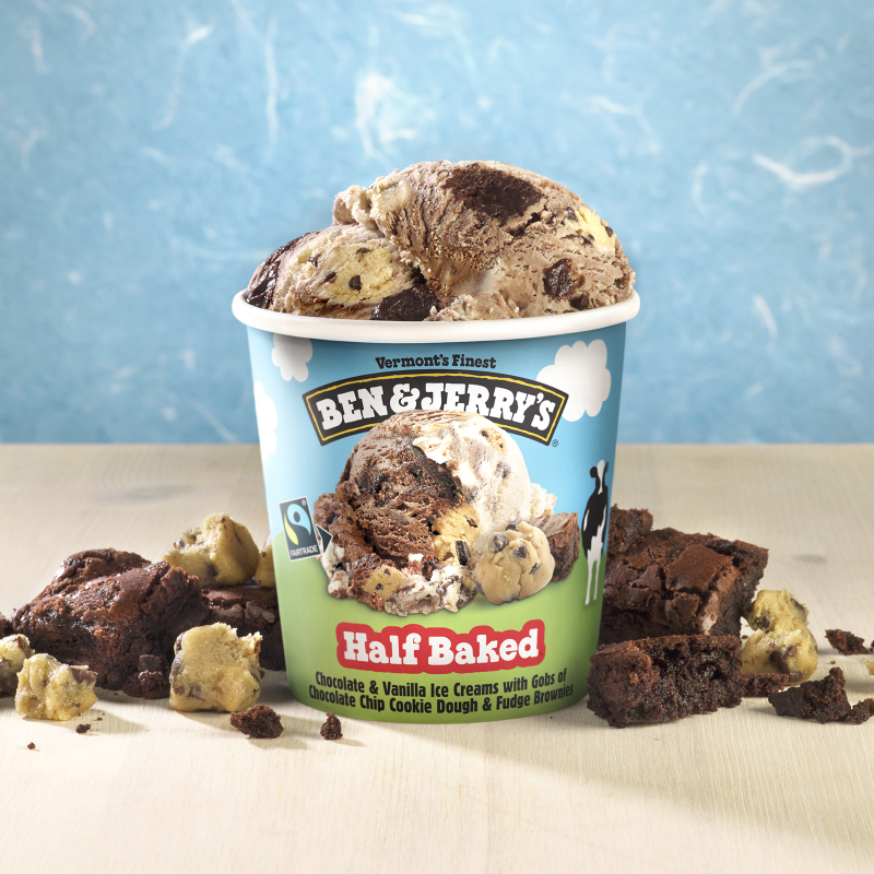 Ben & Jerry's Milk & Cookies Ice Cream 16oz