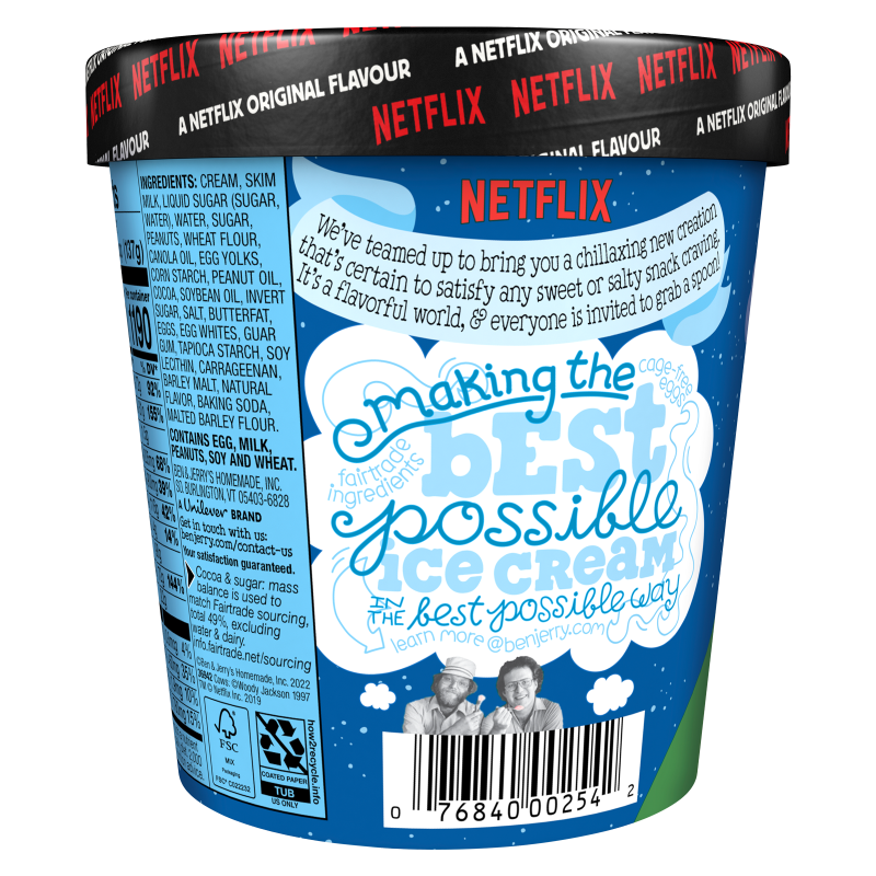 Ben & Jerry's Netflix & Chilll'd Ice Cream 16oz