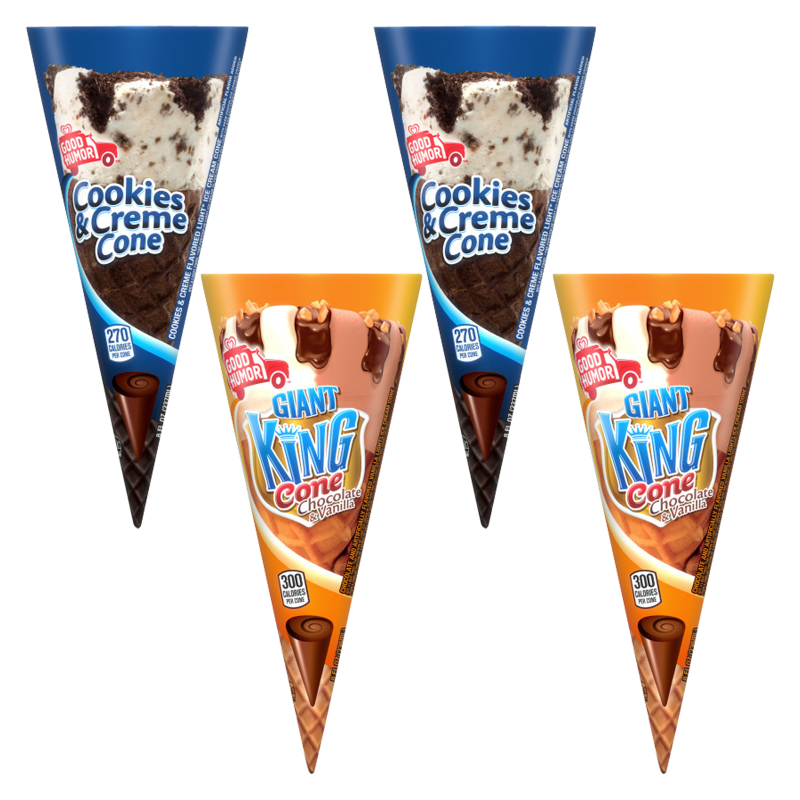 Good Humor Giant Cone Bundle 4ct
