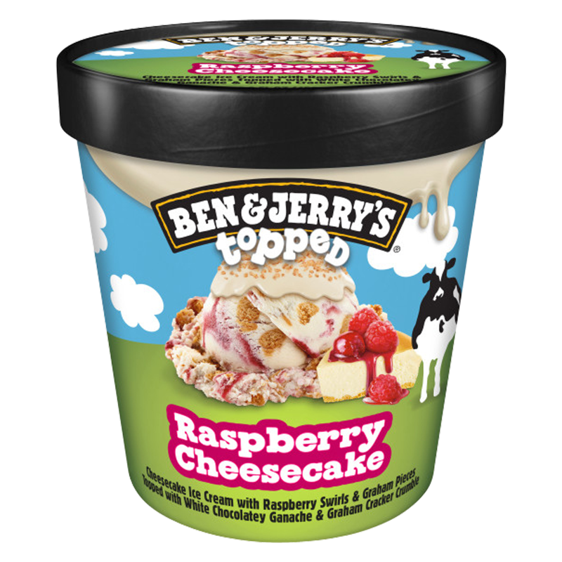 Ben & Jerry's Raspberry Cheesecake Ice Cream 15.2oz