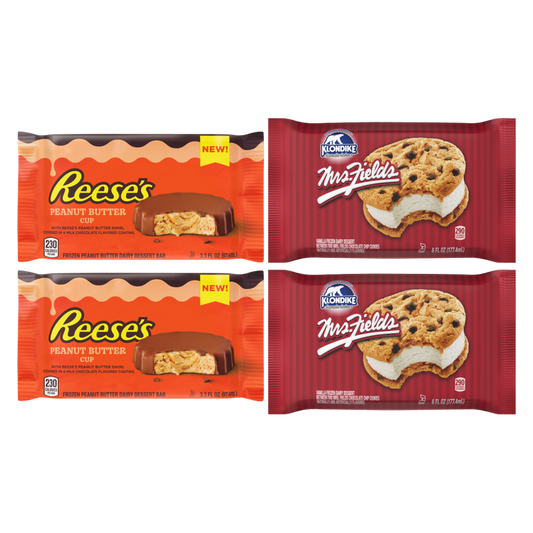 Klondike & Reese's Ice Cream Treats Bundle 4ct