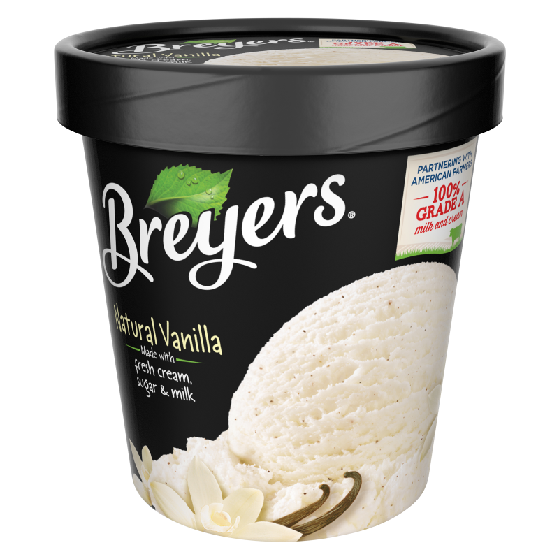 Breyers Natural Vanilla Ice Cream 16oz