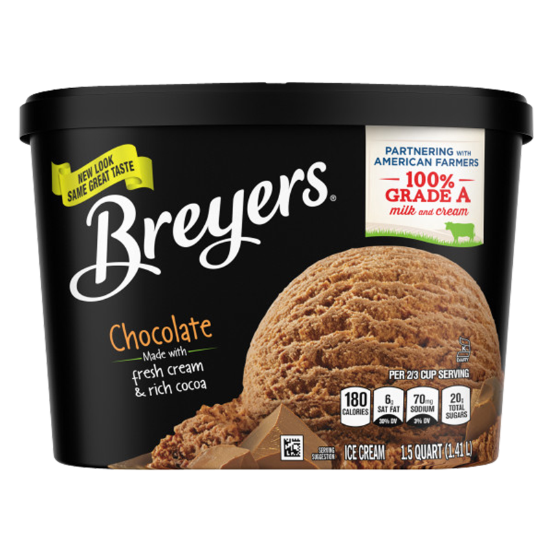 Breyers Chocolate Ice Cream 48oz