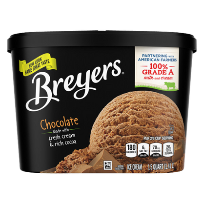Breyers Chocolate Ice Cream 48oz