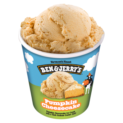 Ben & Jerry's Pumpkin Cheesecake Ice Cream 16oz