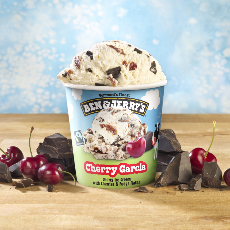 Ben & Jerry's Cherry Garcia Ice Cream 16oz