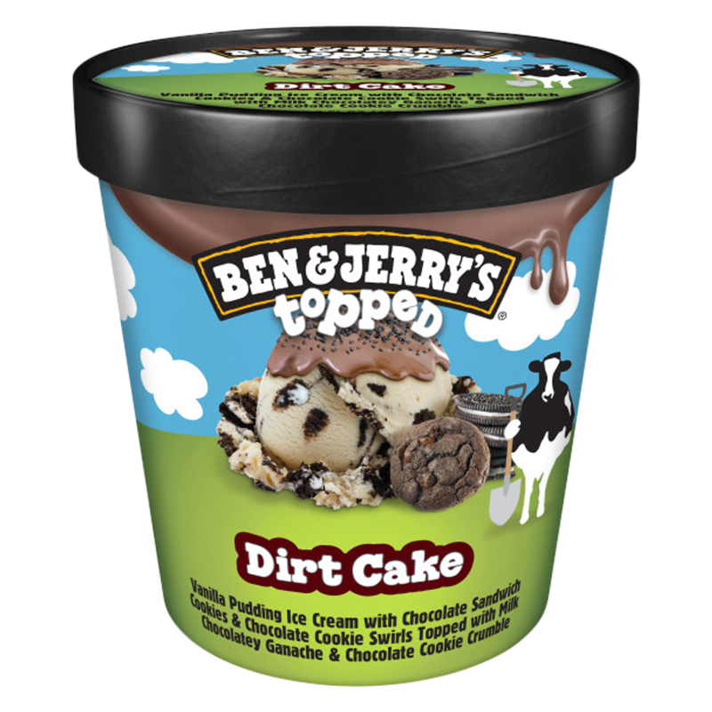 Ben & Jerry's Dirt Cake Topped Ice Cream 15.2oz
