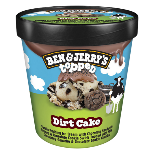 Ben & Jerry's Dirt Cake Topped Ice Cream 15.2oz
