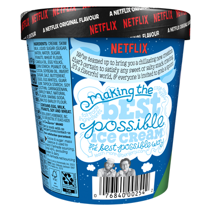 Ben & Jerry's Netflix & Chilll'd Ice Cream 16oz