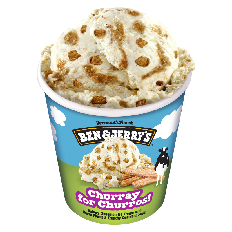 Ben & Jerry's Churray for Churros Ice Cream 16oz